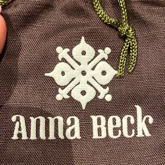 Anna Beck Reversible Silver Gold Heart Pendant on Silver Chain Necklace New - Picture 8 of 14